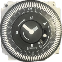 Analog/automatic clock for biomist timers