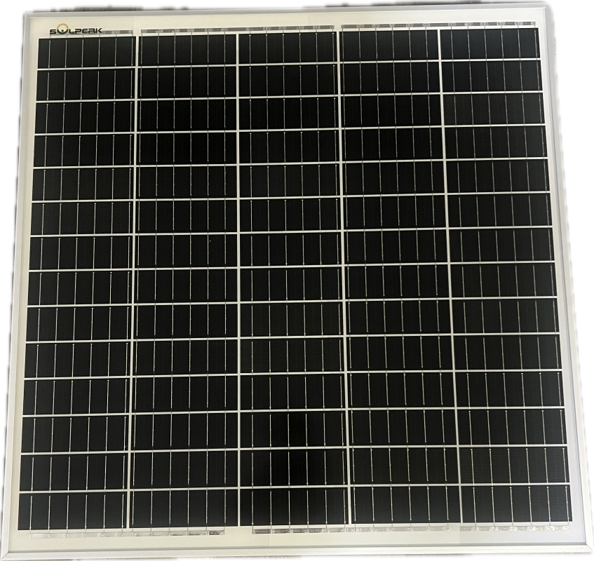 50 watt solar module with 10 amp charge controller and inverter for 12-48v Biomist solar system